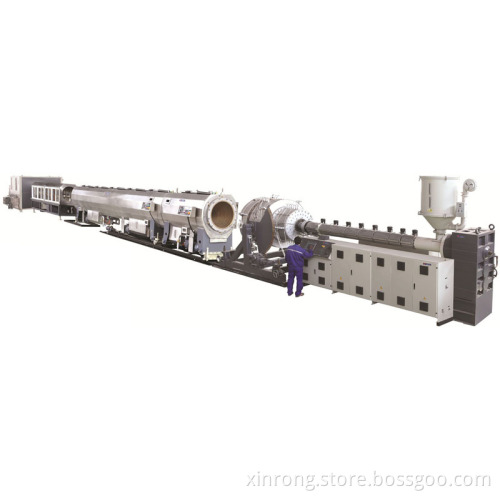 PE Water & Gas Pipe Extrusion Line